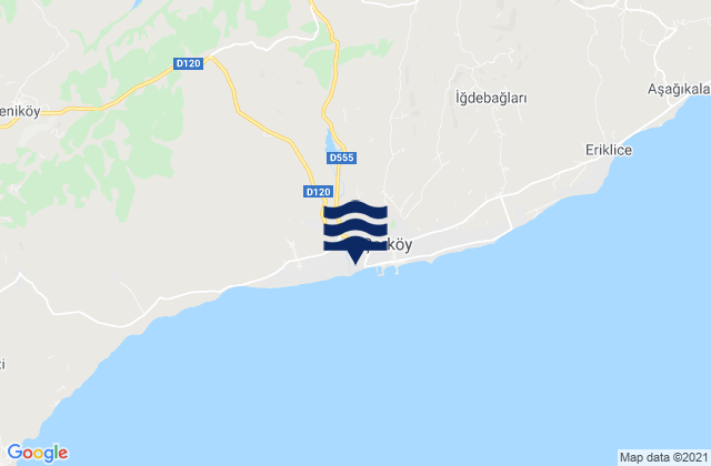 Mapa de mareas Şarköy İlçesi, Turkey